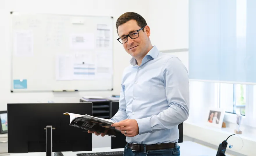 Sebastian Drews von der Universitätsklinik Balgrist