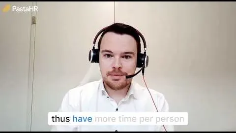 Video: Wie Recruiter auf die mit PastaHR gewonnene Zeit reagieren